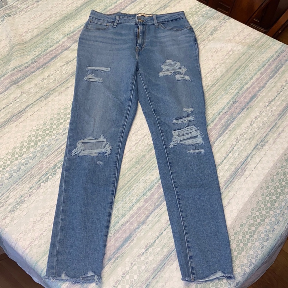 High Rise Skinny Jeans - Picture 3 of 6